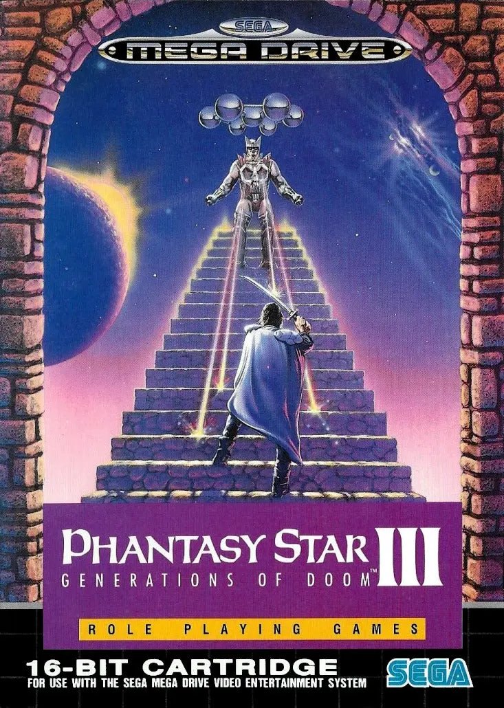 Game | Sega Mega Drive | Phantasy Star III Physical Video Games Game Sega