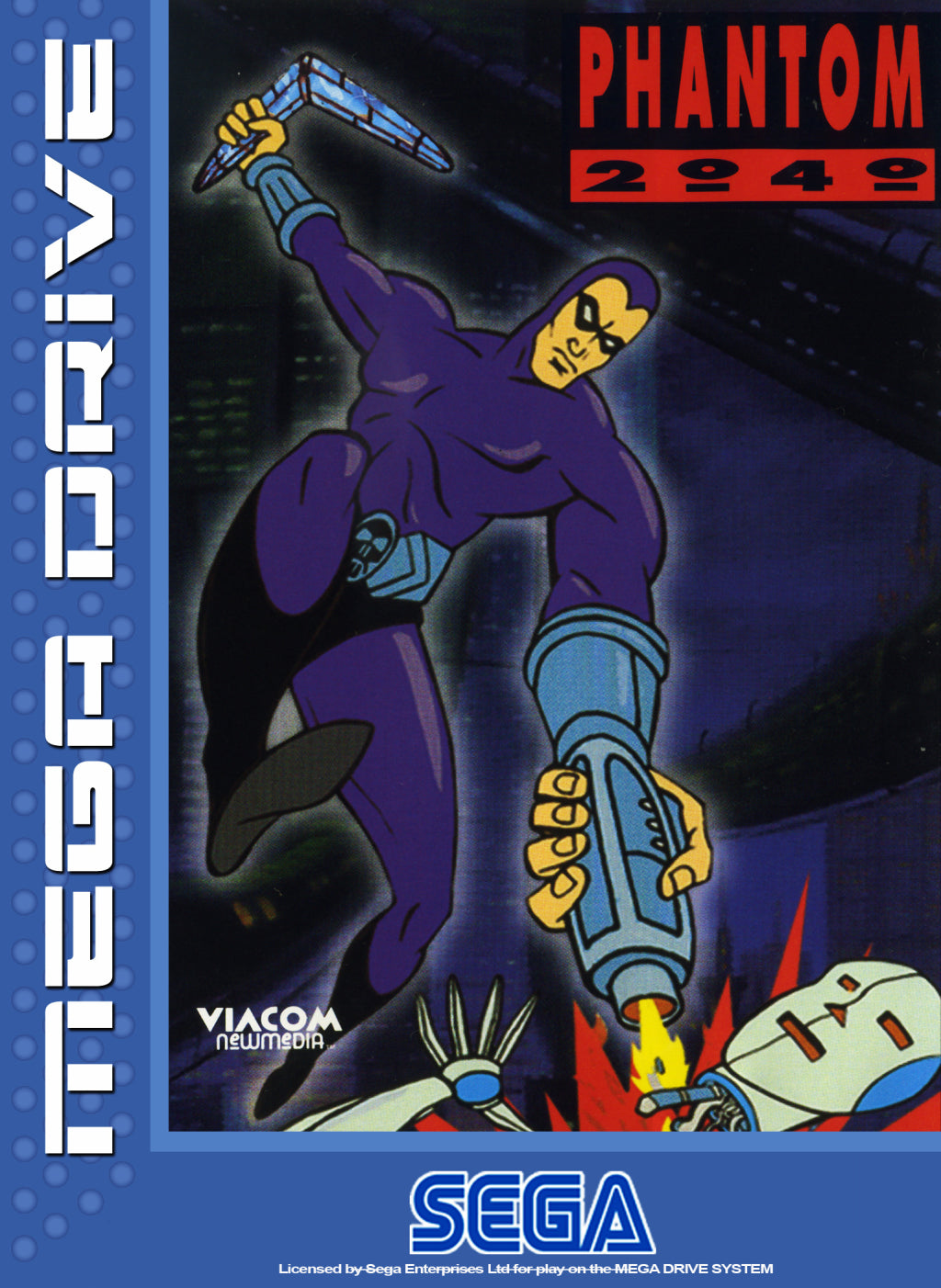 Game | Sega Mega Drive | Phantom 2040