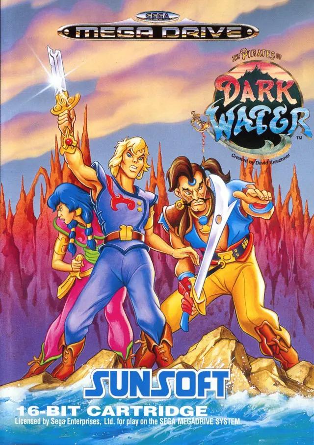 Game | Sega Mega Drive | The Pirates Of Dark Water Physical Video Games Game Sega