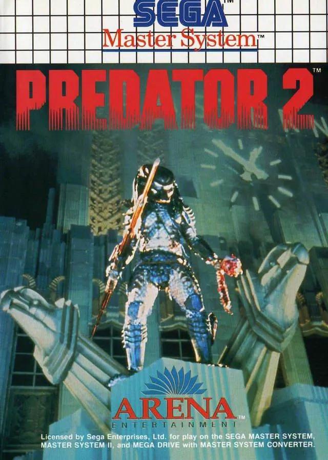 Game | Sega Master System | Predator 2 Physical Video Games Game Sega