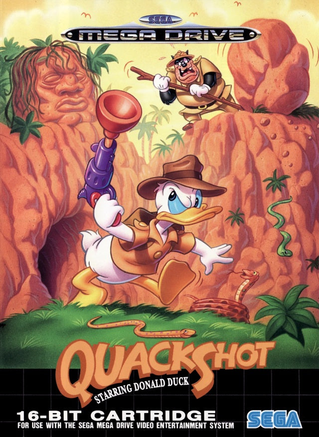 Game | Sega Mega Drive | QuackShot Starring Donald Duck