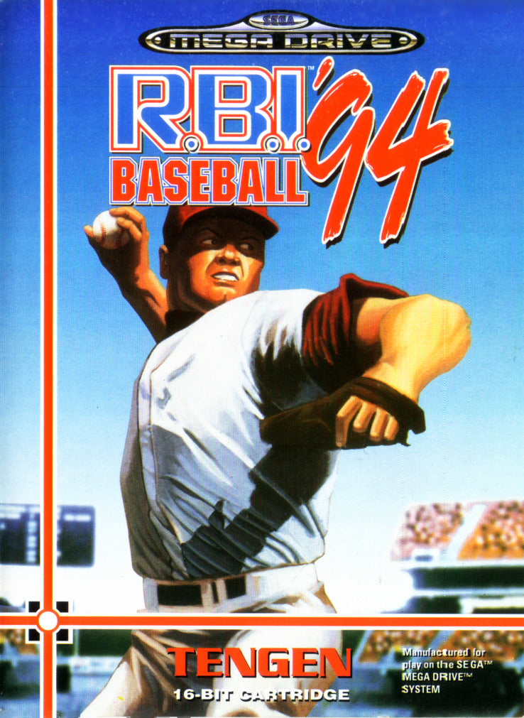 Game | Sega Mega Drive | RBI Baseball 94
