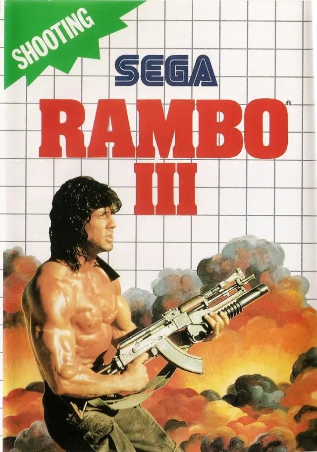 Game | Sega Master System | Rambo III Physical Video Games Game Sega