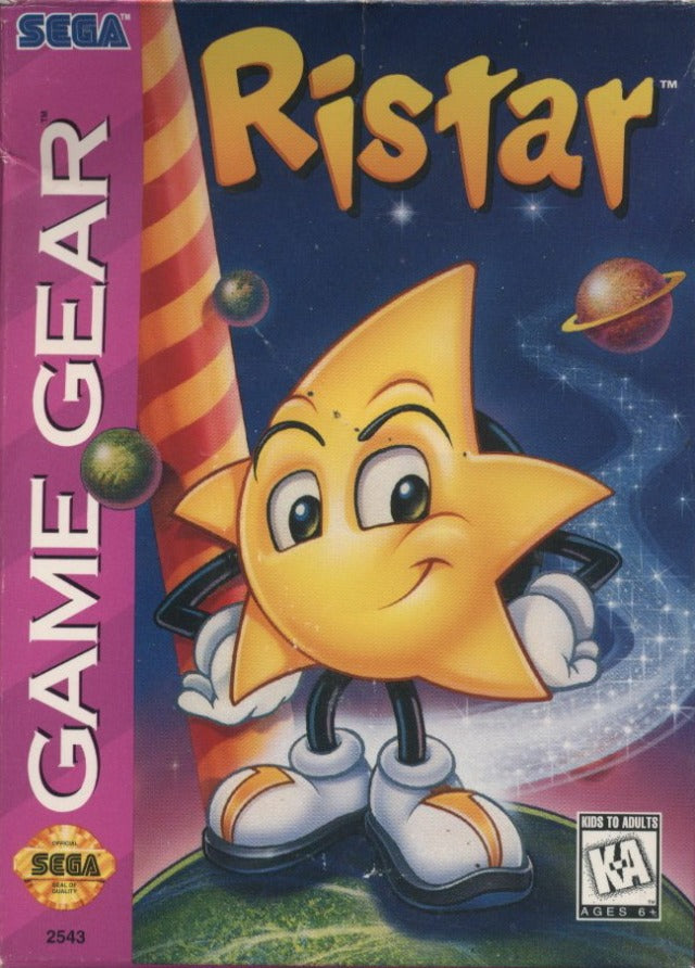 Game | Sega Game Gear | Ristar