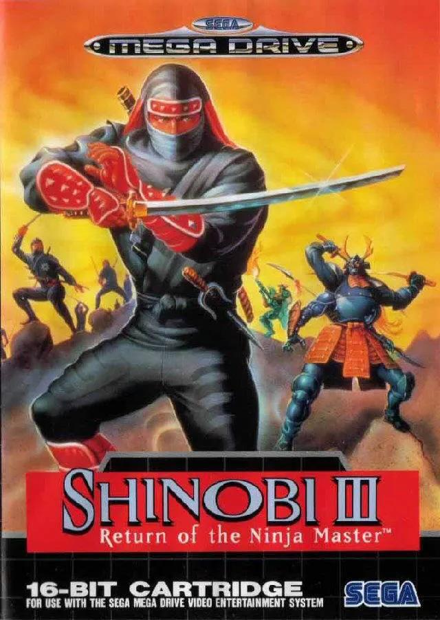 Game | Sega Mega Drive | Shinobi III: Return Of The Ninja Master Physical Video Games Game Sega