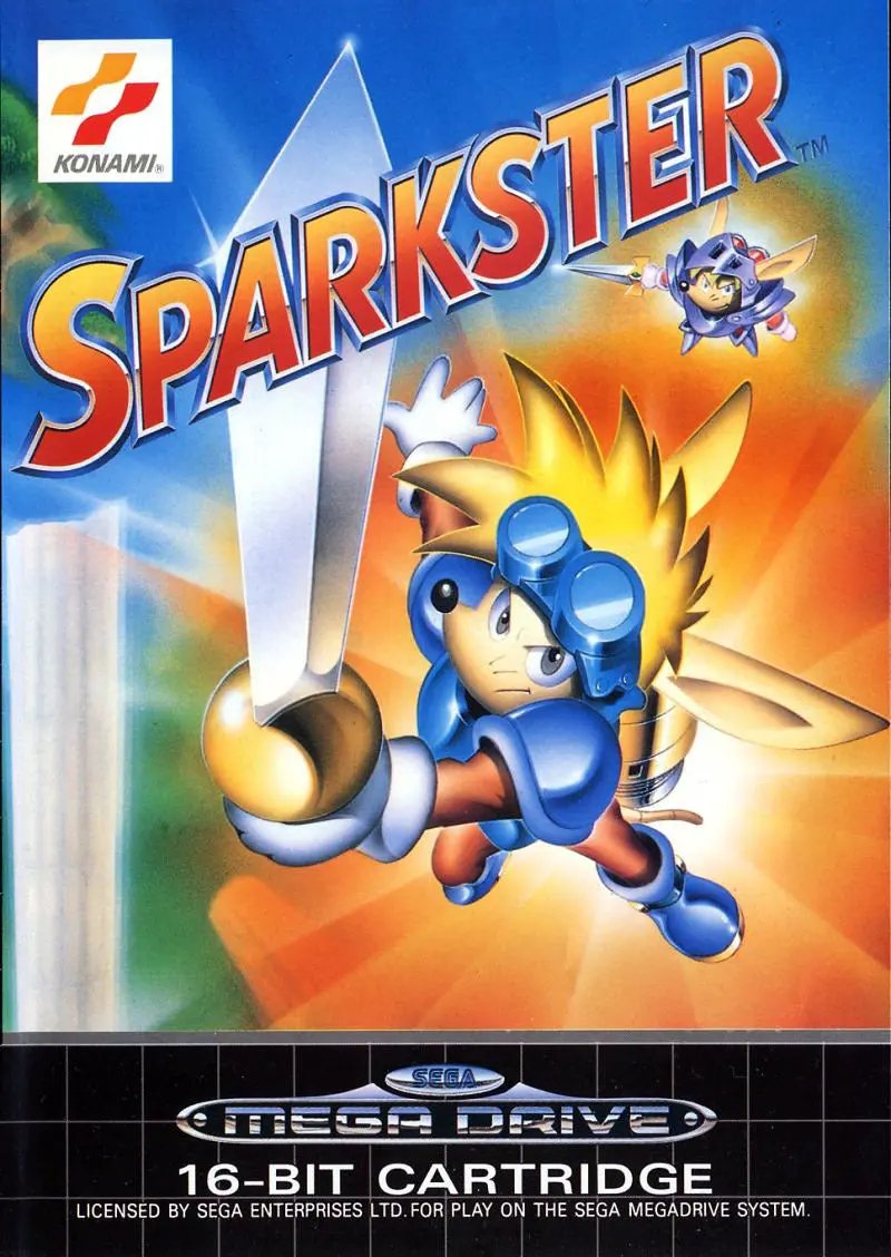 Game | Sega Mega Drive | Sparkster: Rocket Knight Adventures 2 Physical Video Games Game Sega