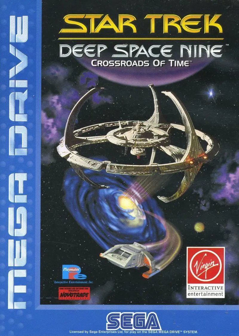Game | Sega Mega Drive | Star Trek: Deep Space Nine: Crossroads Of Time Physical Video Games Game Sega