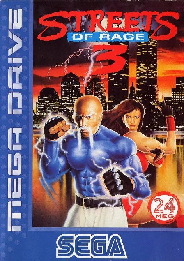 Game | Sega Mega Drive | Streets Of Rage 3 Physical Video Games Game Sega