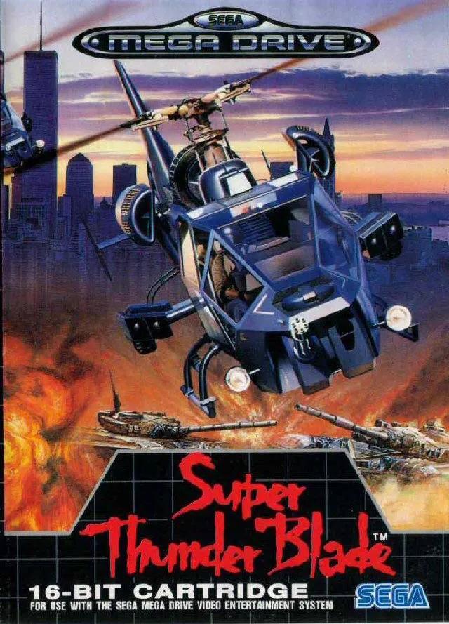 Game | Sega Mega Drive | Super Thunder Blade Physical Video Games Game Sega