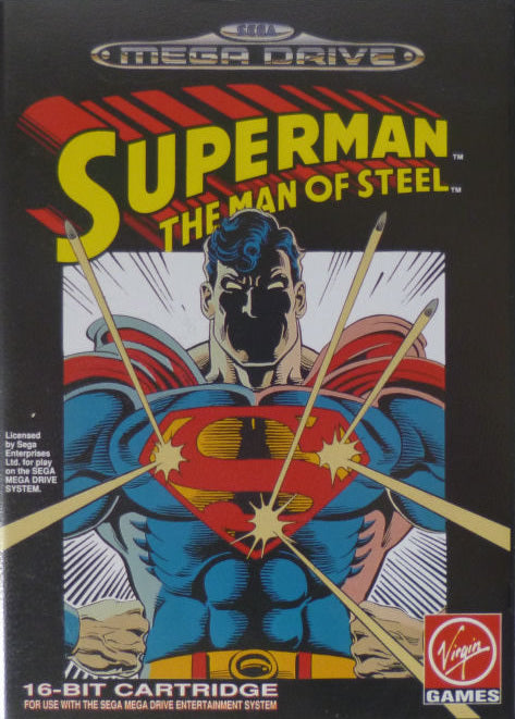 Game | Sega Mega Drive | Superman The Man Of Steel