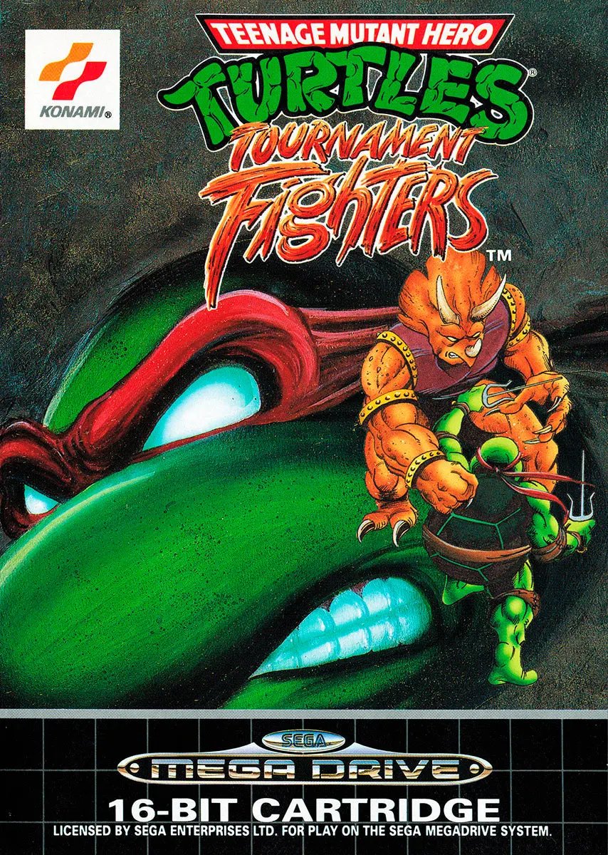 Game | Sega Mega Drive | Teenage Mutant Hero Turtles: Tournament Fighters Physical Video Games Game Sega