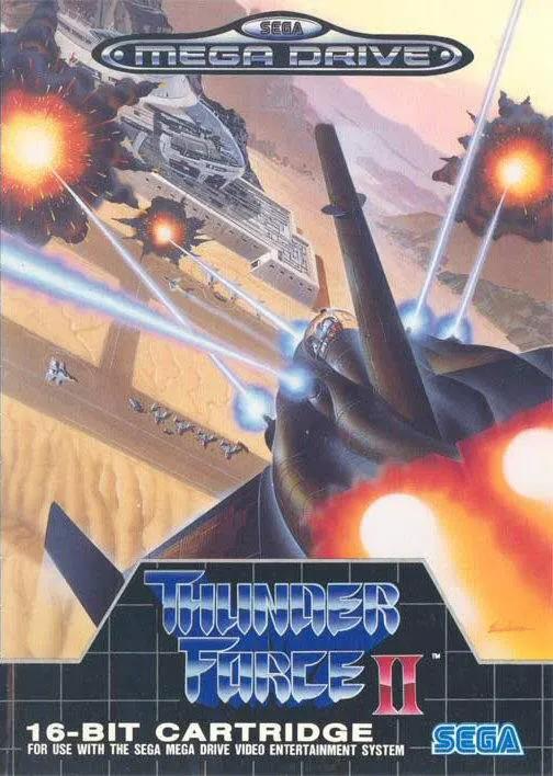 Game | Sega Mega Drive | Thunder Force II Physical Video Games Game Sega