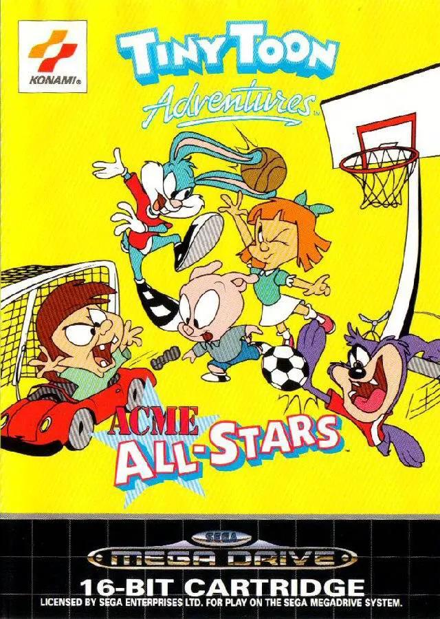 Game | Sega Mega Drive | Tiny Toon Adventures ACME All-Stars Physical Video Games Game Sega