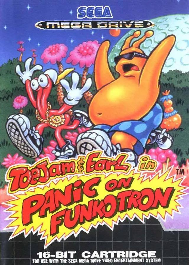 Game | Sega Mega Drive | ToeJam & Earl In Panic On Funkotron Physical Video Games Game Sega