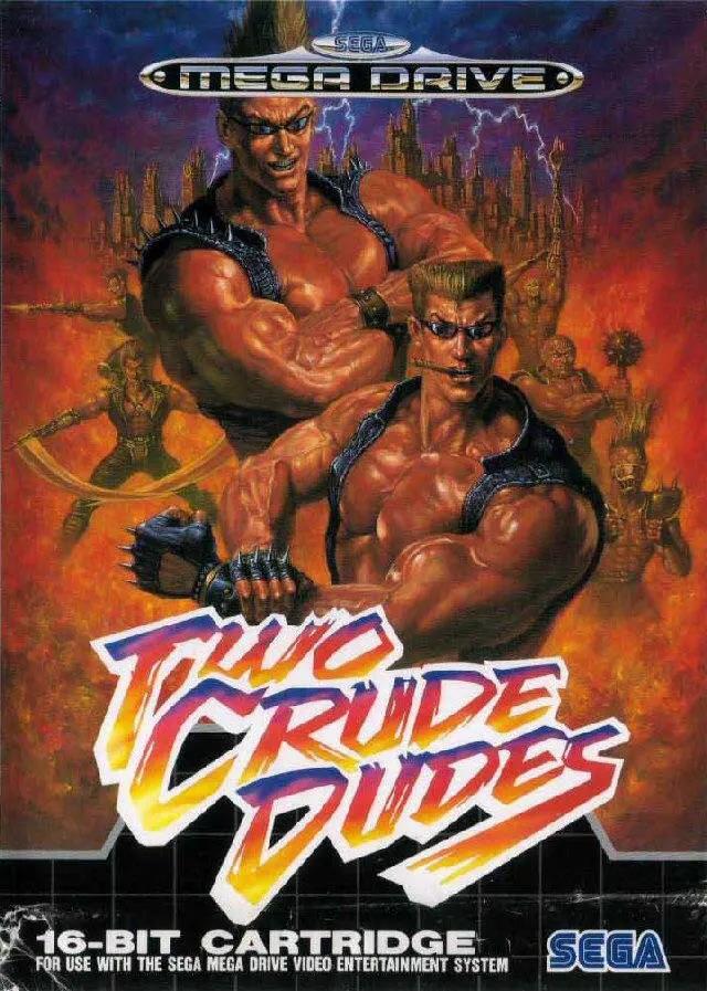 Game | Sega Mega Drive | Two Crude Dudes Physical Video Games Game Sega