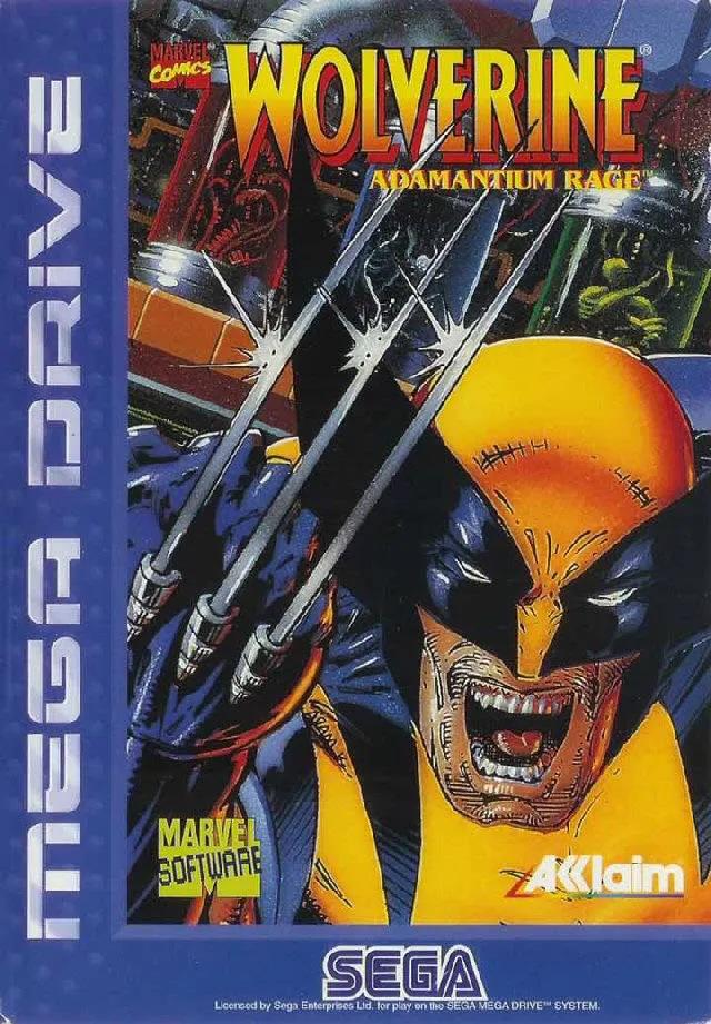 Game | Sega Mega Drive | Wolverine: Adamantium Rage Physical Video Games Game Sega