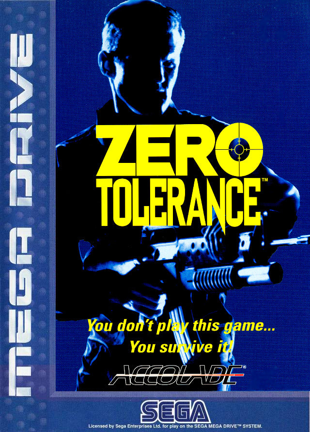 Game | Sega Mega Drive | Zero Tolerance