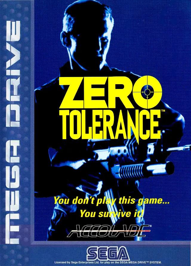Game | Sega Mega Drive | Zero Tolerance Physical Video Games Game Sega