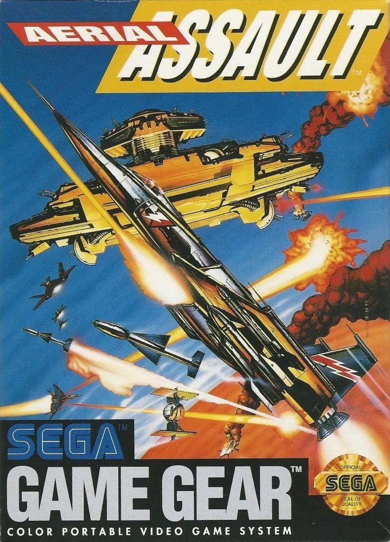 Game | Sega Game Gear | Aerial Assault Physical Video Games Game Sega
