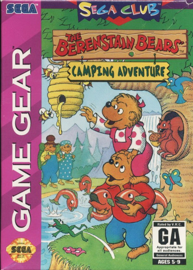 Game | Sega Game Gear | Berenstain Bears Camping Adventures