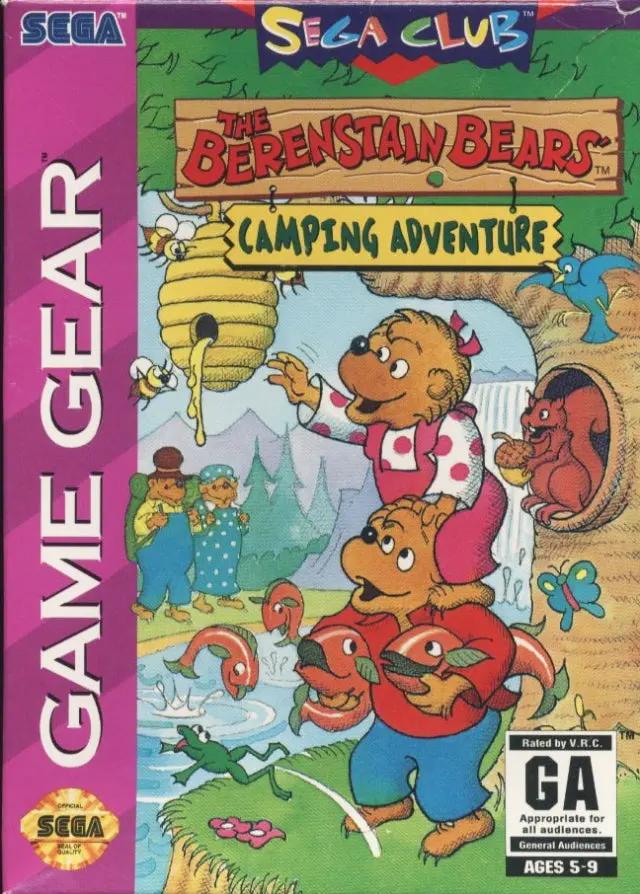 Game | Sega Game Gear | Berenstain Bears Camping Adventures Physical Video Games Game Sega