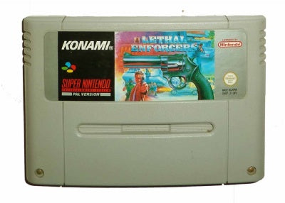 Game | Super Nintendo SNES | Lethal Enforcers