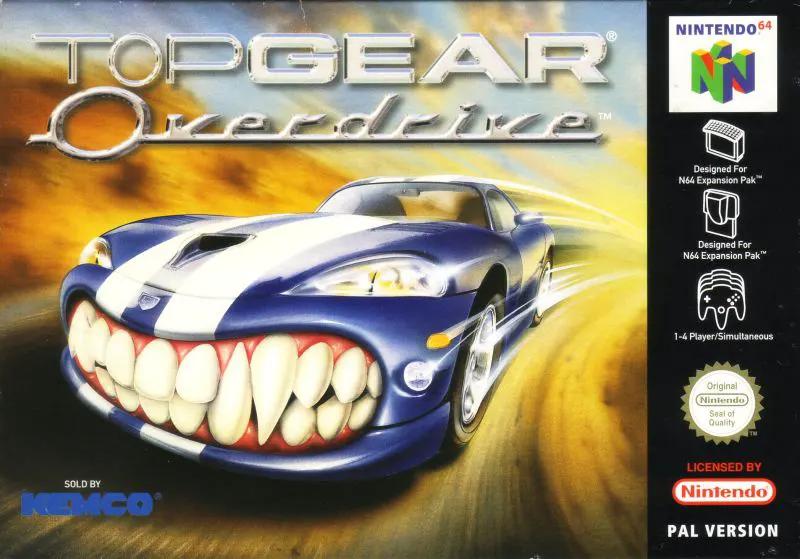 Game | Nintendo N64 | Top Gear Overdrive Physical Video Games Game Nintendo