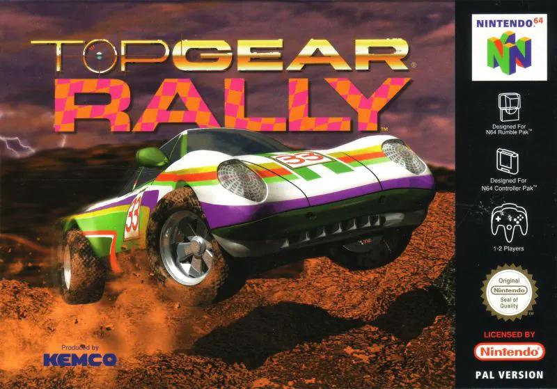 Game | Nintendo N64 | Top Gear Rally Physical Video Games Game Nintendo