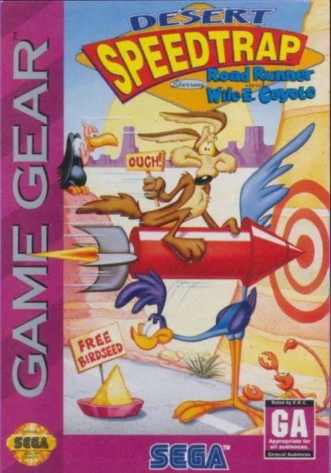 Game | Sega Game Gear | Desert Speedtrap Starring Road Runner And Wile E Coyote Physical Video Games Game Sega