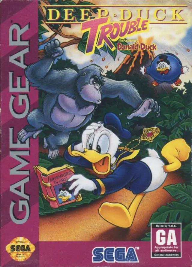 Game | Sega Game Gear | Deep Duck Trouble Physical Video Games Game Sega