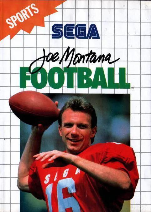 Game | Sega Master System | Joe Montana Football Physical Video Games Game Sega