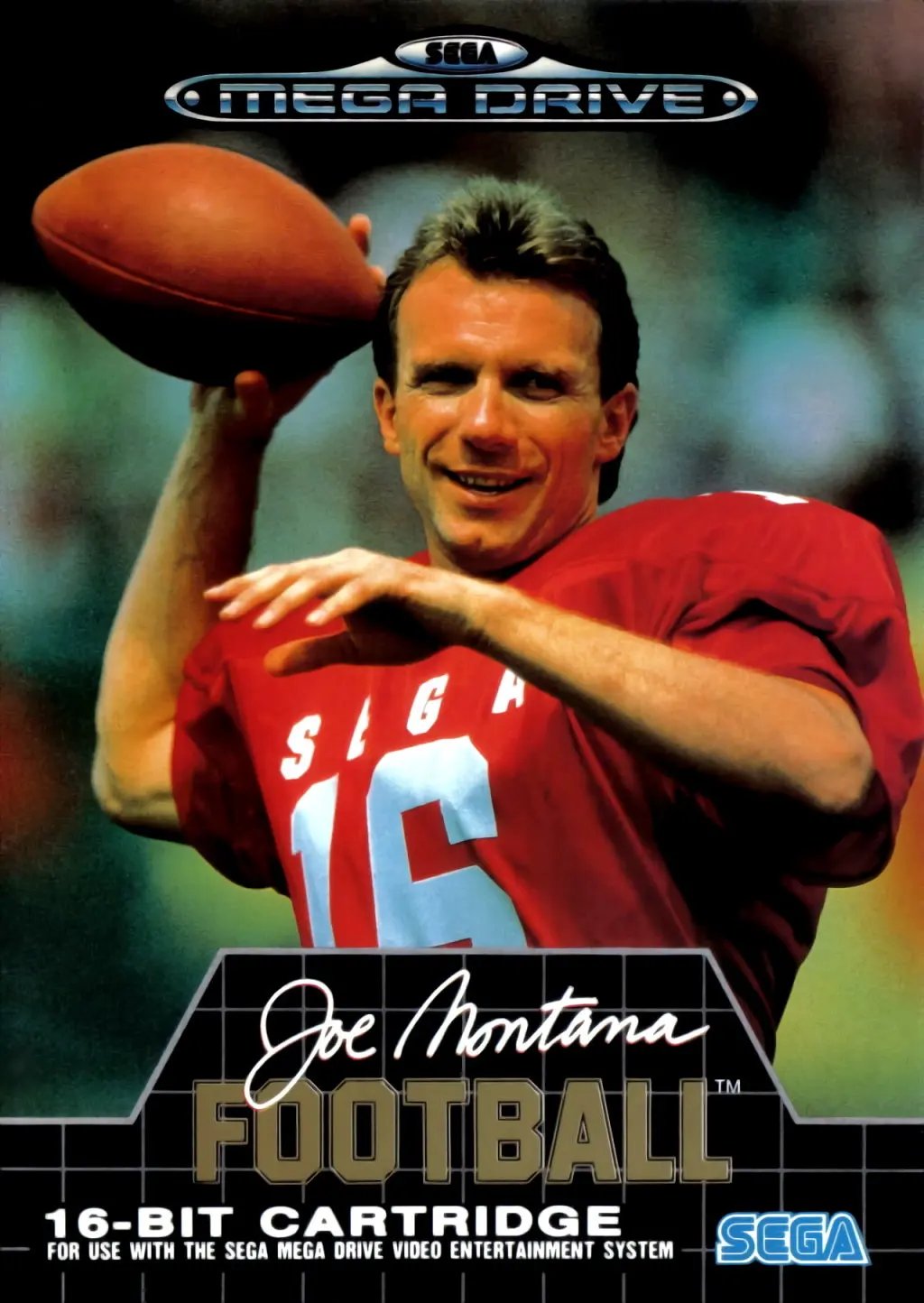 Game | Sega Mega Drive | Joe Montana Football Physical Video Games Game Sega