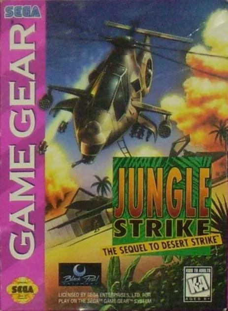 Game | Sega Game Gear | Jungle Strike Physical Video Games Game Sega