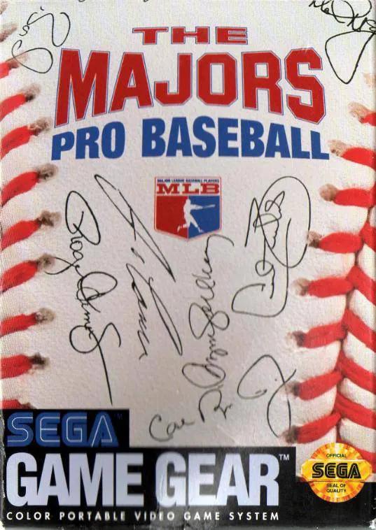Game | Sega Game Gear | Majors Pro Baseball Physical Video Games Game Sega
