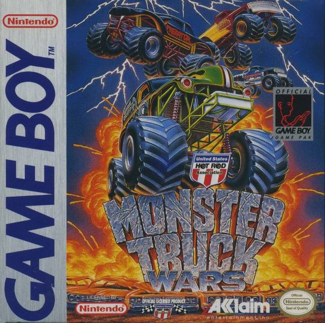 Game | Nintendo Game Boy GB | Monster Truck Wars