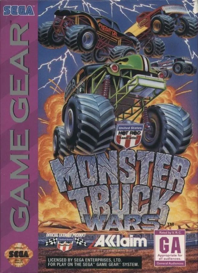 Game | Sega Game Gear | Monster Truck Wars Physical Video Games Game Sega
