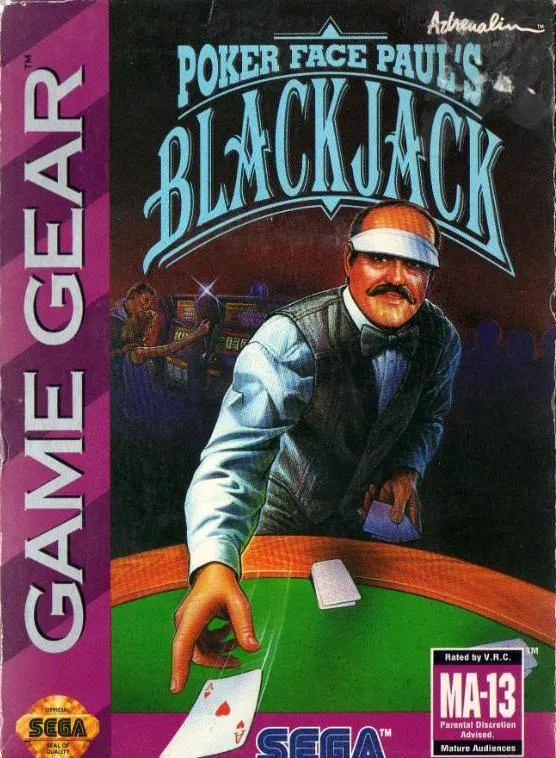 Game | Sega Game Gear | Poker Face Paul's Blackjack Physical Video Games Game Sega