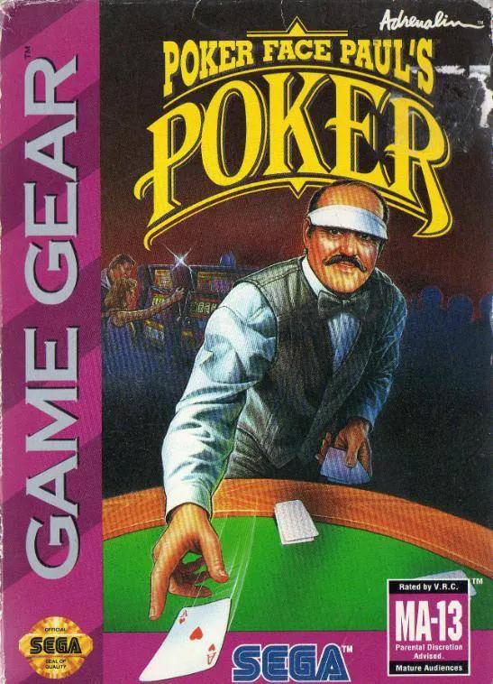 Game | Sega Game Gear | Poker Face Paul's Poker Physical Video Games Game Sega