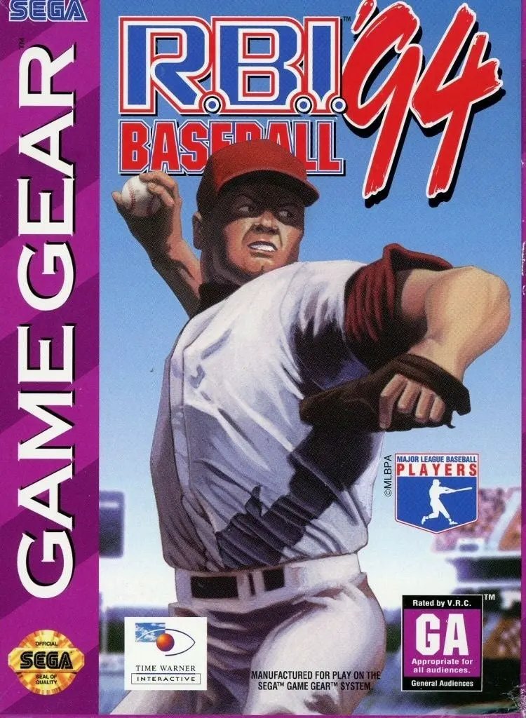 Game | Sega Game Gear | RBI Baseball 94 Physical Video Games Game Sega
