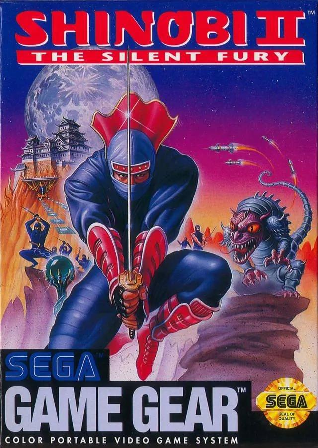 Game | Sega Game Gear | Shinobi II The Silent Fury Physical Video Games Game Sega