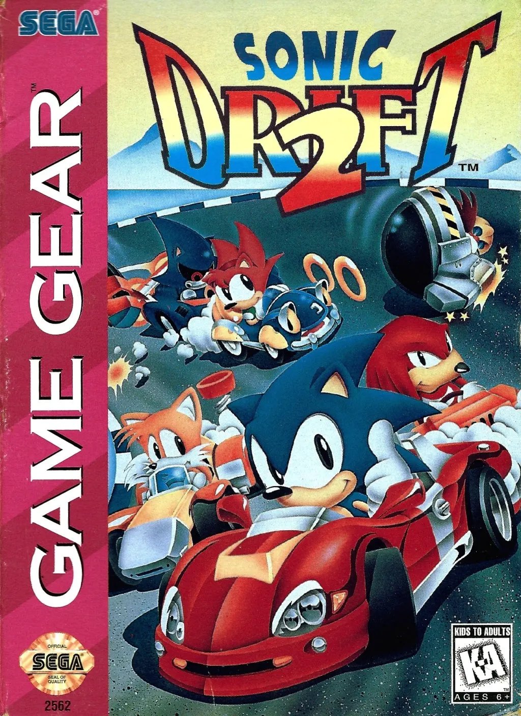 Game | Sega Game Gear | Sonic Drift 2 Physical Video Games Game Sega