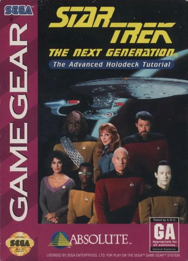 Game | Sega Game Gear | Star Trek The Next Generation Advanced Holodeck Tutorial Physical Video Games Game Sega
