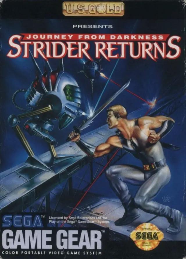 Game | Sega Game Gear | Strider Returns Physical Video Games Game Sega