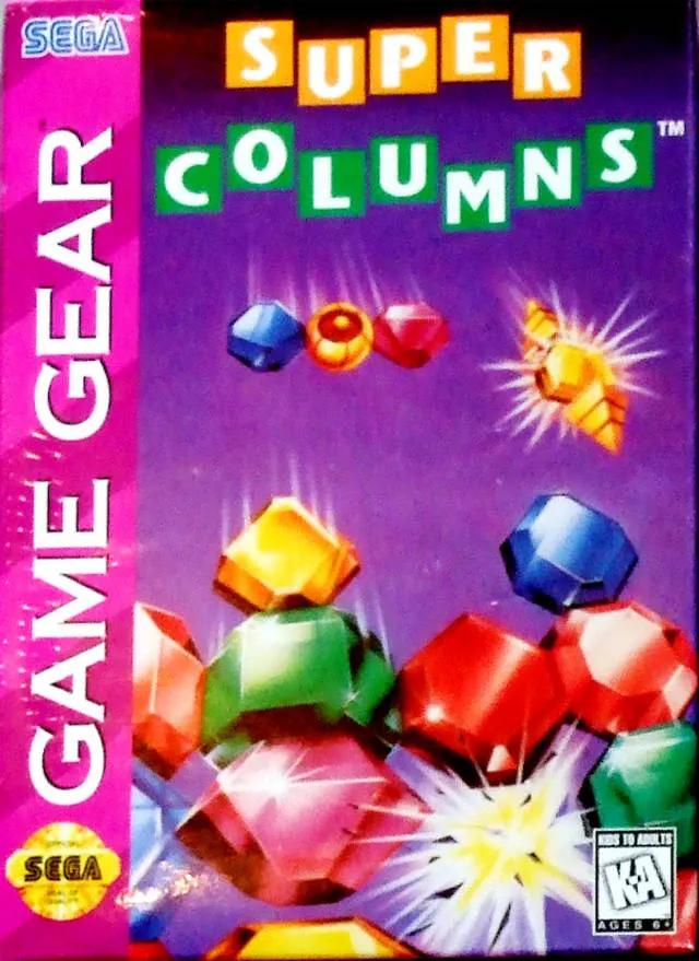Game | Sega Game Gear | Super Columns Physical Video Games Game Sega