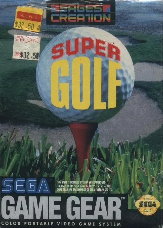 Game | Sega Game Gear | Super Golf Physical Video Games Game Sega