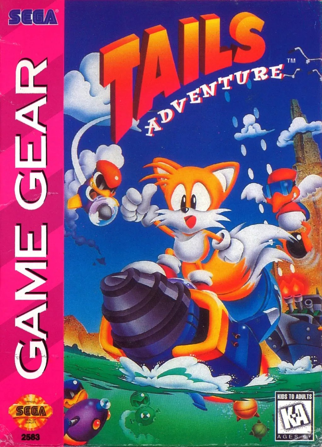 Game | Sega Game Gear | Tails' Adventure Physical Video Games Game Sega