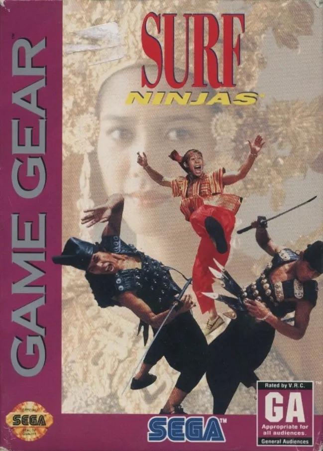 Game | Sega Game Gear | Surf Ninja's Physical Video Games Game Sega