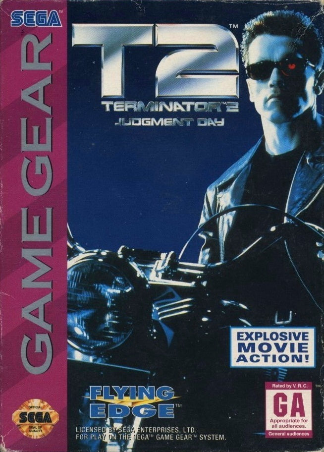 Game | Sega Game Gear | Terminator 2 Judgment Day