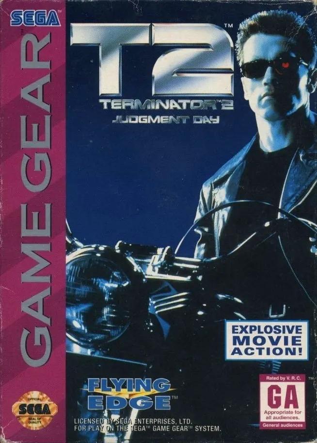 Game | Sega Game Gear | Terminator 2 Judgment Day Physical Video Games Game Sega