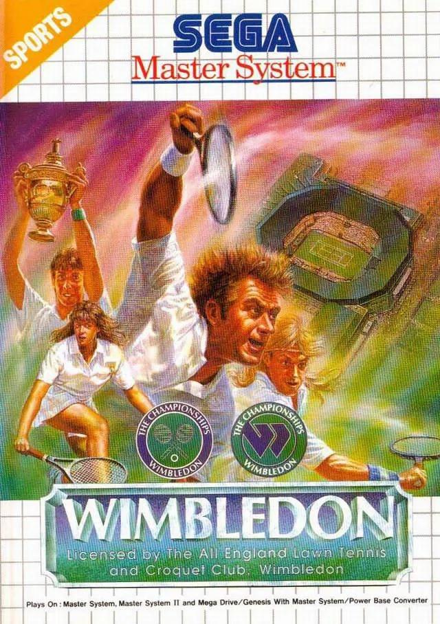 Game | Sega Master System | Wimbledon Physical Video Games Game Sega